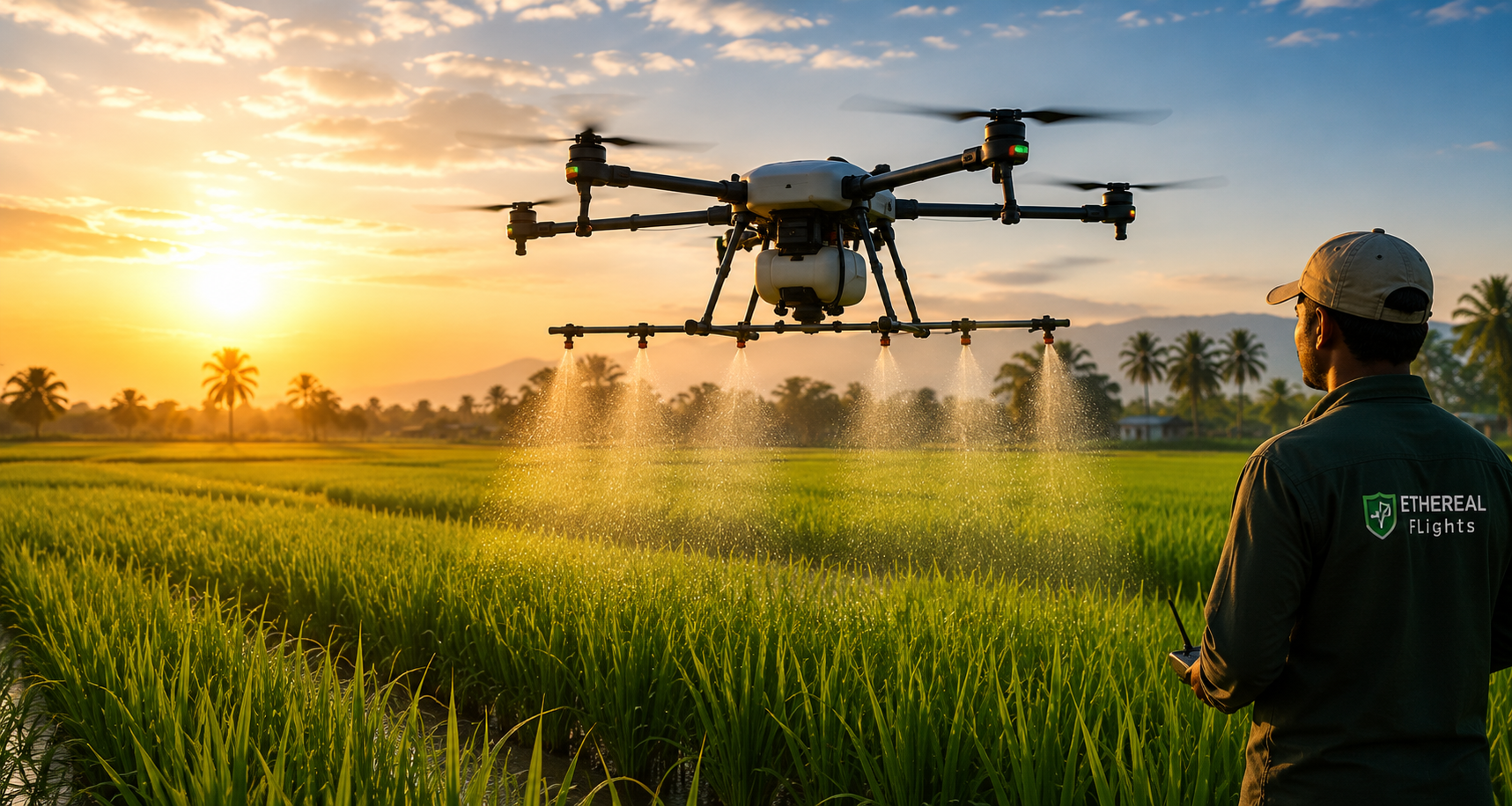 Transforming Agriculture with Drone Spraying 
